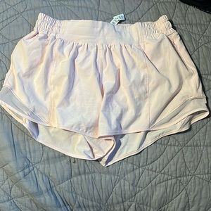 Lululemon strawberry milkshake hotty hot shorts